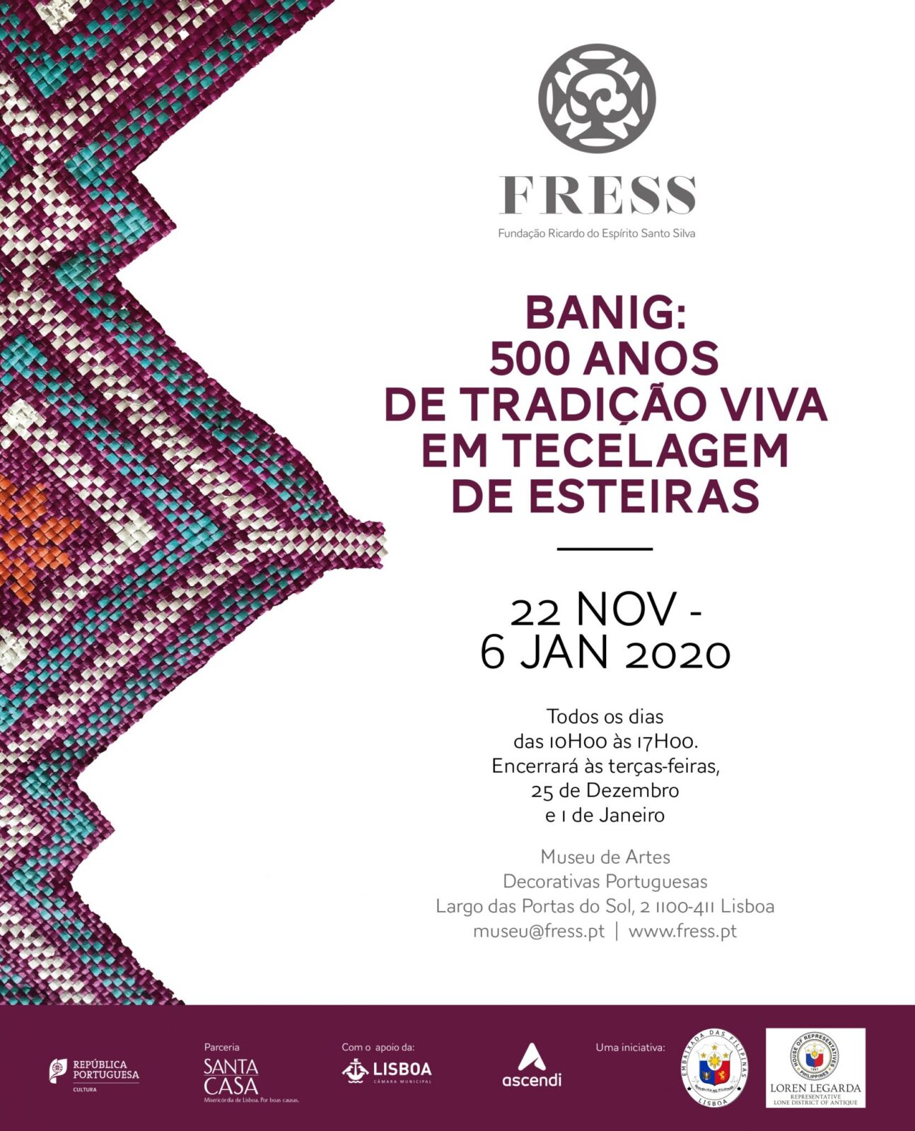 Exposição BANIG | 500 anos de tradição em tecelagem de Esteiras
