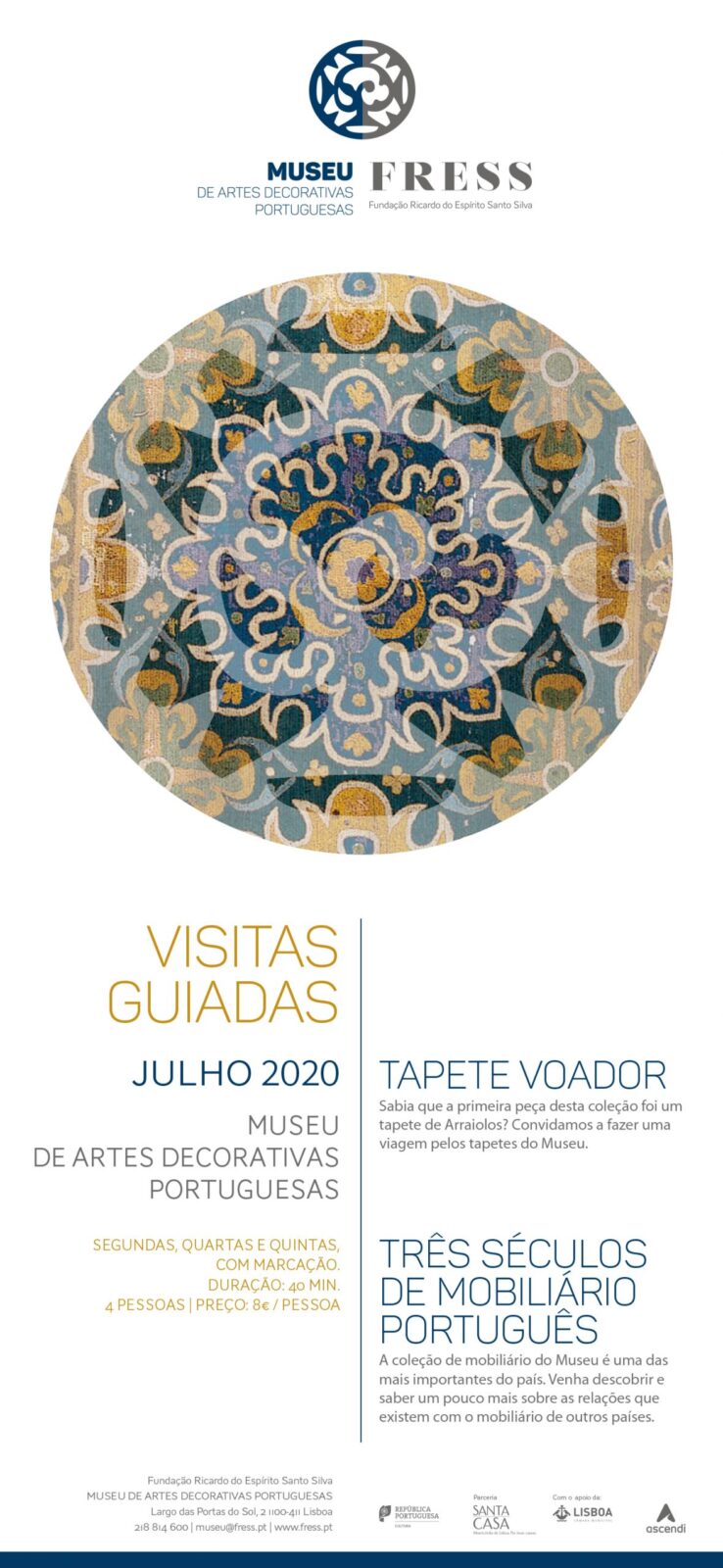 Visitas guiadas no Museu-Escola de Artes Decorativas Portuguesas
