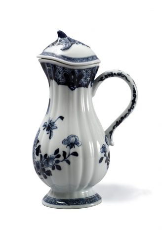 Blue and white porcelain jug