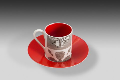 Coffee cup - red (Crafts product line)